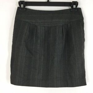 Michael Kors Skirt Brown Black Mini Career Work